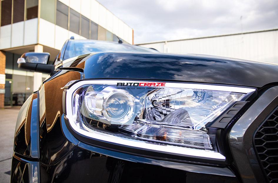 FORD RANGER AB811 SATIN BLACK GLOSS INSERTS